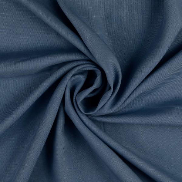 Tencel Leinen - uni, jeansblau